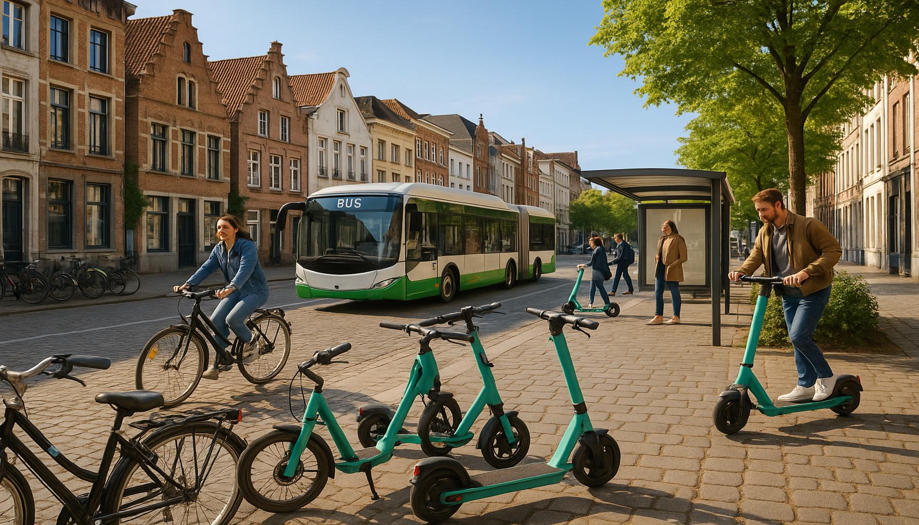 Economische transportalternatieven in Belgische steden