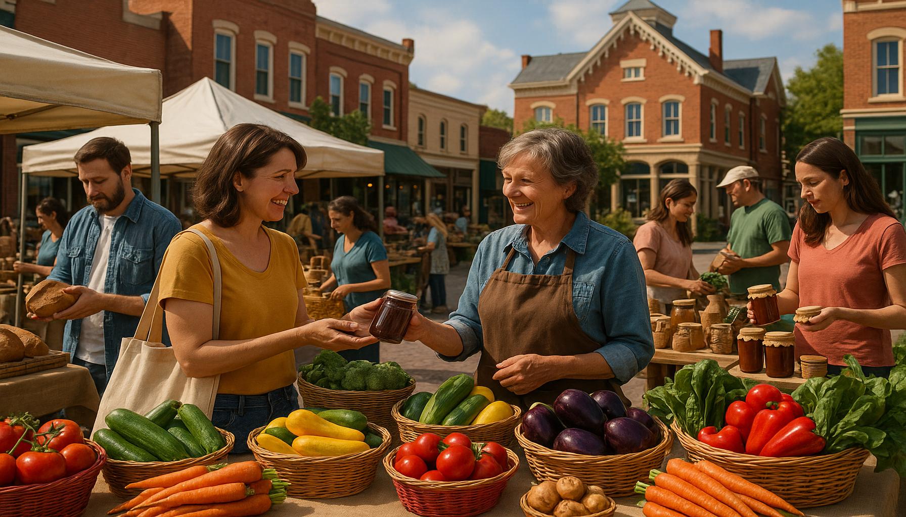 Investeren in lokale producten om geld te besparen