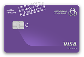 كيفية التقديم على بطاقه الراجحي سيليكتيف الائتمانية بخطوات سهلة