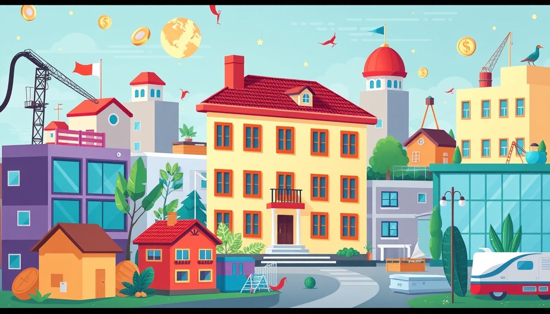 Rast trhu s nehnuteľnosťami na Slovensku: Príležitosti a ekonomické výzvy